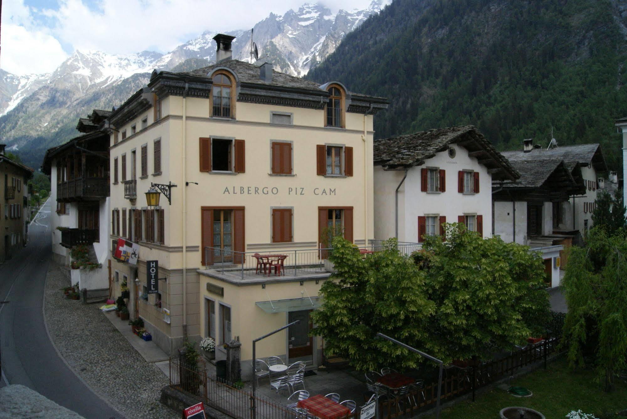 Albergo Piz Cam Vicosoprano Zewnętrze zdjęcie